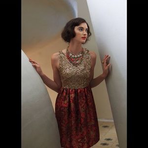 Anthropologie Sequined Dress